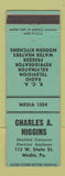 Matchbook Cover - Charles Higgins Electrical Contractor Appliances Media PA