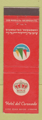 Matchbook Cover - Hotel Del Coronado CA