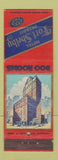 Matchbook Cover - Hotel Fort Shelby Detroit MI