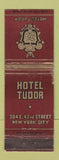 Matchbook Cover - Hotel Tudor New York City WEAR