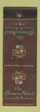 Matchbook Cover - Brown Hotel Louisville KY WEAR