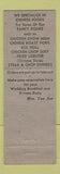 Matchbook Cover - Orient Restaurant Chinese Taunton MA
