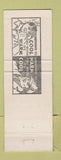 Matchbook Cover - Rowley's Bar Evansville WY