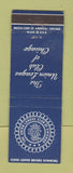 Matchbook Cover - Union League Club of Chicago IL