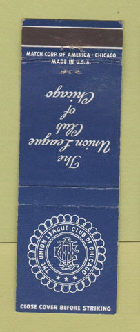 Matchbook Cover - Union League Club of Chicago IL