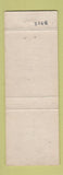 Matchbook Cover - Skean Funeral Home Pottstown PA WEAR