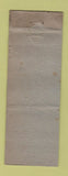Matchbook Cover - Allen Hotel Blue Bonnet Sweetwater TX WORN