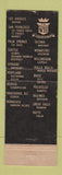 Matchbook Cover - Hotel Mayfair Los Angeles CA