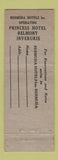 Matchbook Cover - Belmont Manor Bermuda