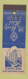 Matchbook Cover - St Moritz Hotel Miami FL