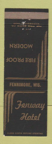 Matchbook Cover - Fenway Hotel Fennimore WI