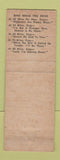 Matchbook Cover - Demmer's Restaurant Gotham WI