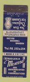 Matchbook Cover - Rogueria Mooscoso Ice Cream Restaurant