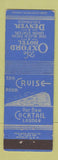 Matchbook Cover - Oxford Hotel Denver Colorado Cruise Room train