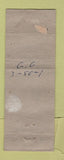 Matchbook Cover - Red Brick Cocktail Lounge San Diego CA pinup WORN