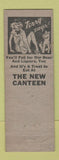 Matchbook Cover - New Canteen New Castle PA Terry Says girlie WEAR