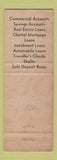 Matchbook Cover - State Bank of Nauvoo IL low phone #