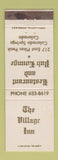 Matchbook Cover - The Village Inn Restaurant Colorado Springs