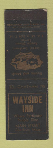 Matchbook Cover - Wayside Inn Chatham MA MERCHANTS WEAR
