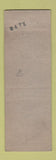 Matchbook Cover - Wayside Inn Chatham MA MERCHANTS WEAR