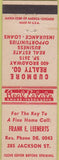 Matchbook Cover - Gudmore Realty Co  NO TOWN