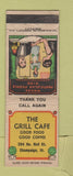 Matchbook Cover - Grill Cafe Champaign IL
