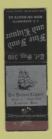 Matchbook Cover - Yankee Clipper Restaurant Sandwich MA