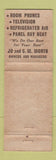 Matchbook Cover - Hitching Post Motel Uvalde TX