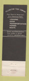 Matchbook Cover - Yellowstone Park Company