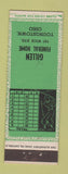 Matchbook Cover - Gillen Funeral Home Youngstown OH