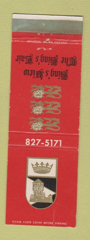 Matchbook Cover - King's View Lair Des Plaines IL
