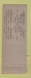 Matchbook Cover - Bluebird Bus System Chicago Joliet IL Muncie IN ARROW WEAR