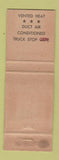 Matchbook Cover - Western Courts Monahans TX