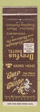 Matchbook Cover - Gulp n Gallop Providence RI Dreyfus Hotel