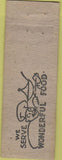 Matchbook Cover - Chciken Ravioli Sausage Italian Food POOR
