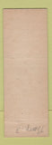 Matchbook Cover - 3T's Restaurant Straughn IN pinup