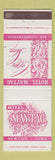 Matchbook Cover - Hotel Maytag Newton IA