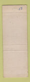 Matchbook Cover - Blue Bonnet Cafe Uvalde TX