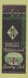 Matchbook Cover - Nippersink Country Club Genoa City WI Federal WORN