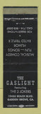 Matchbook Cover - The Gaslight Bar Garden Grove CA WEAR