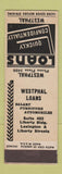 Matchbook Cover - Westphal Loans SAMPLE
