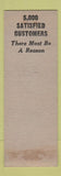 Matchbook Cover - Westphal Loans SAMPLE