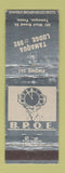 Matchbook Cover - Elks Lodge Tamaqua PA