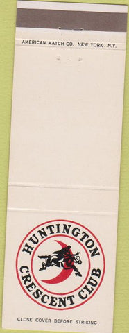 Matchbook Cover - Huntington Crescent Club  NY