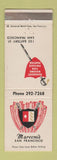 Matchbook Cover - Marconi's Restaurant San Francisco CA