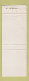 Matchbook Cover - Omaha 100th Birthday 1954 NE