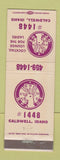 Matchbook Cover - Elks Lodge Caldwell ID