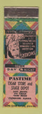 Matchbook Cover - Pastime Cigar Store Fairbanks AK POOR