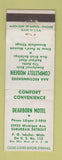 Matchbook Cover - Dearborn Motel Inkster MI