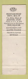 Matchbook Cover - El Campo Casa Motel Jackson CA WEAR